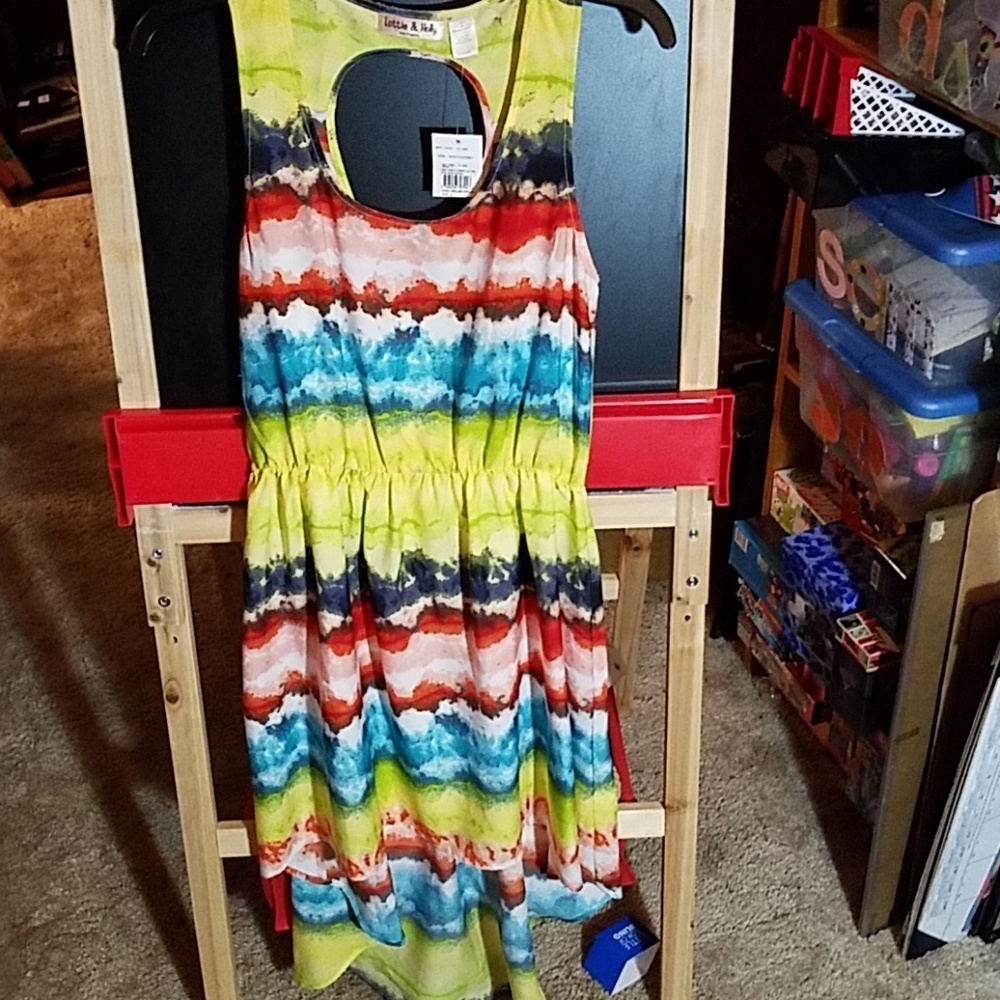 Lottie & Holly Medium High & Low Dress